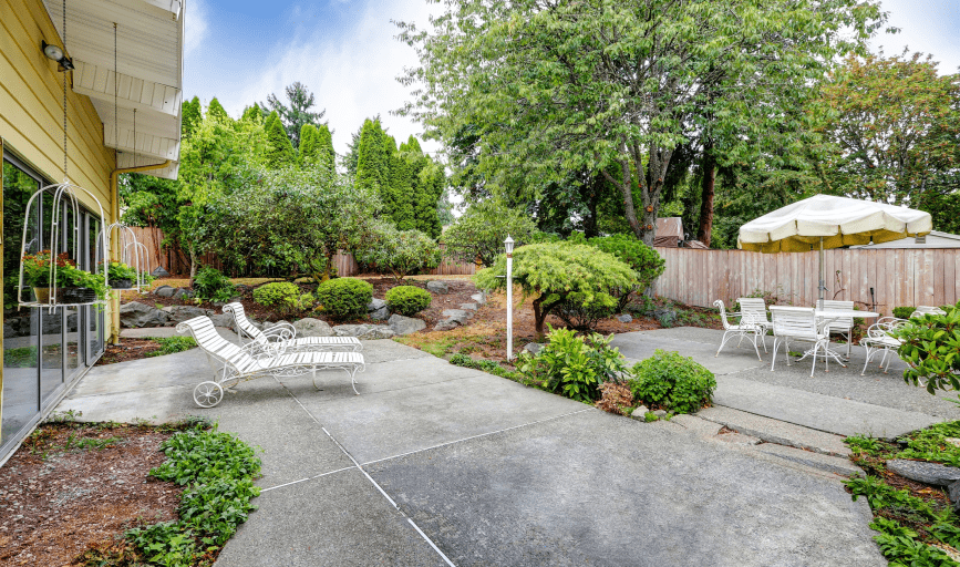 Concrete Patio